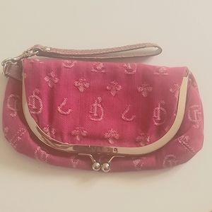 Guess clutch Pink